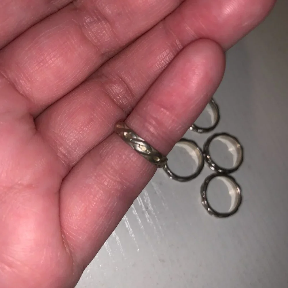 3/4 3.1mm Sterling Silver Celtic Ring